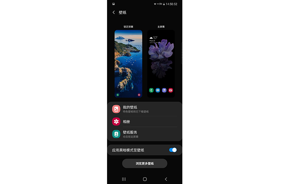 Z Flip系统截图